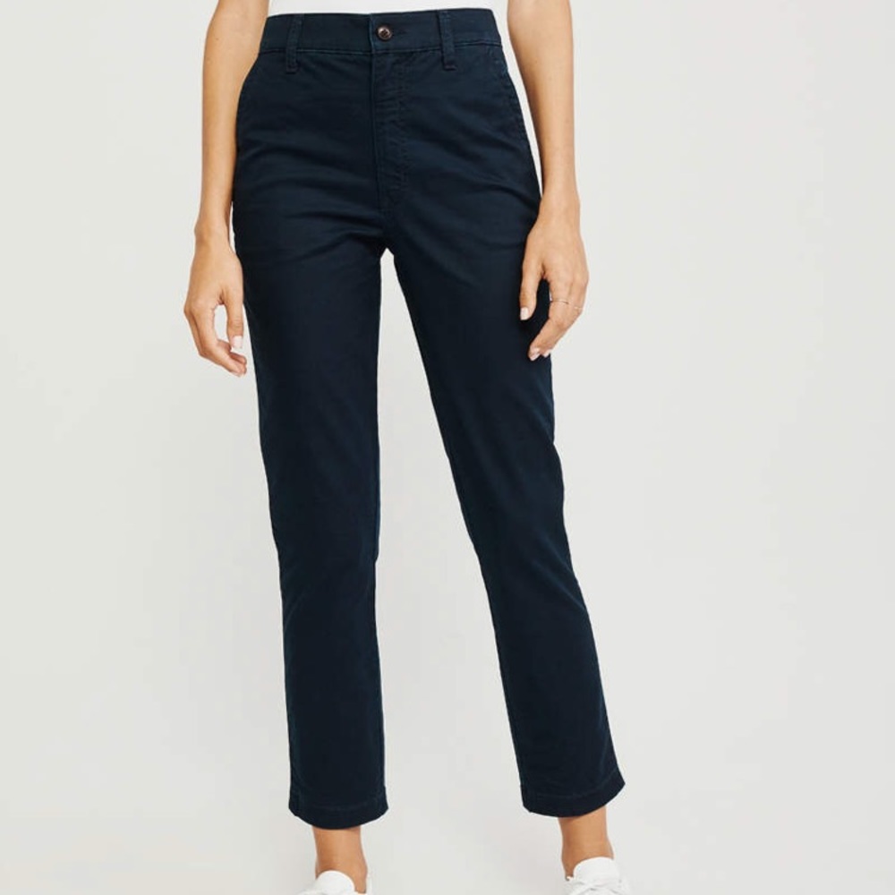 Abercrombie Grey Chino Pants